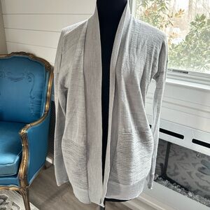 Forever 21 Light Gray Knit Cardigan